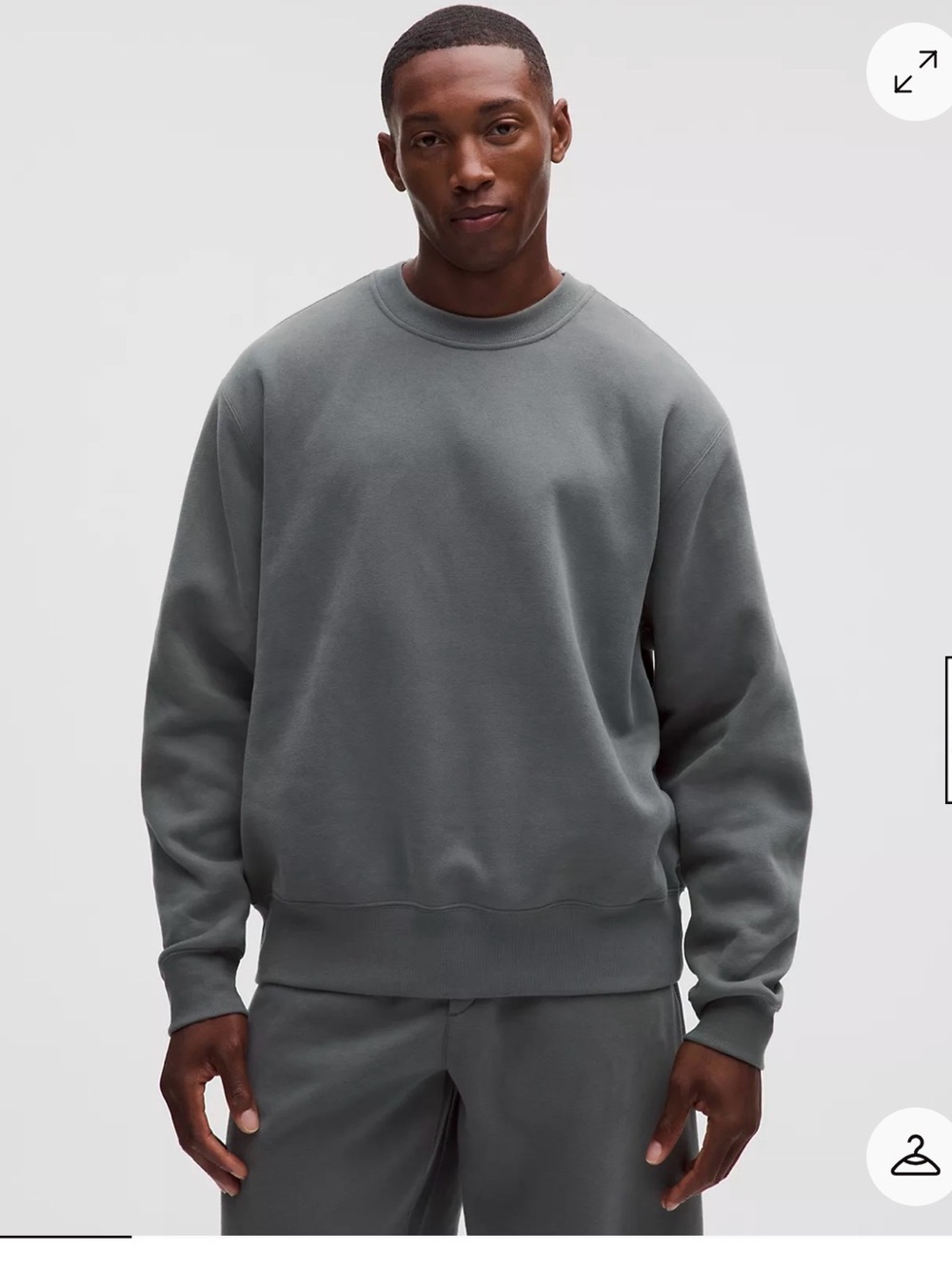 LULULEMON MENS STEADY STATE CREW